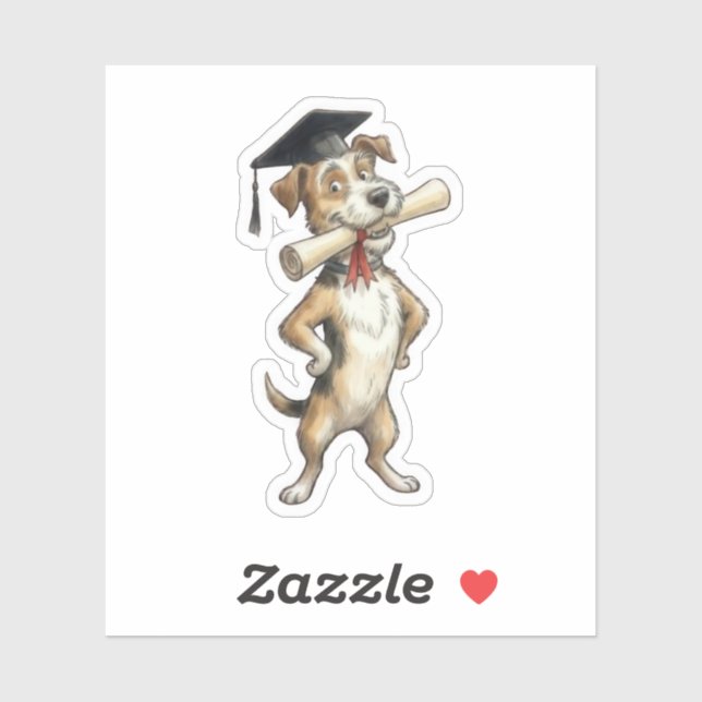 Funny Dog Graduation (Sheet)