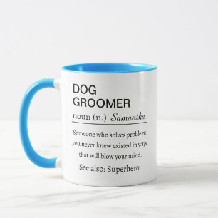 Funny Dog Groomer Definition Coffee Mug