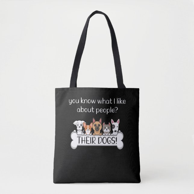 Funny Dog Groomer Quote Pet Puppy Grooming Love Tote Bag (Front)