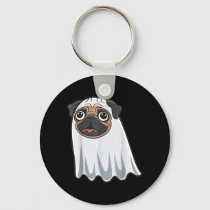 Funny Dog Halloween Key Ring
