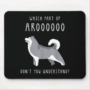 Funny Dog Husky Mom Cut For Girls And Women - Whic Mouse Pad