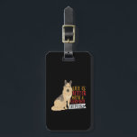 Funny Dog Life Is Better With German Shepherd Luggage Tag<br><div class="desc">Life is better with a German Shepherd. Funny and cute dog merchandise for pup lover, puppy owner, dog mum or dog dad who love their little doggy, enjoy humour and witty quotes. Show your love for your loyal pooch by wearing this dog breed design. Great gift for those lucky enough...</div>