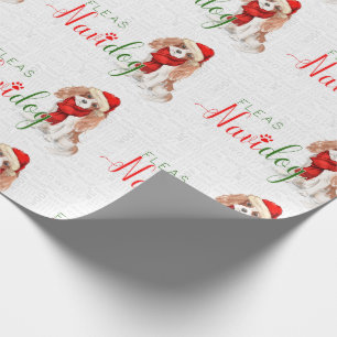 Funny Dog Lover Cavalier King Charles Spaniel Wrapping Paper