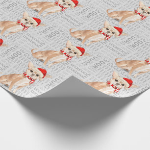 Funny Dog Lover Chihuahua Christmas Wrapping Paper