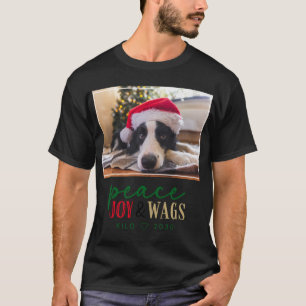 Funny Dog Lover Christmas Photo Cute D T Shirt 