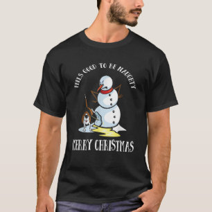 Funny Dog Lover Gift It Feels Good To Be Naughty S T-Shirt