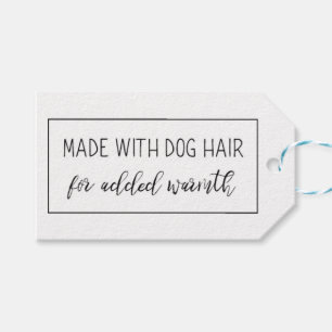 Funny Dog Lover Gift Tag for Crochet