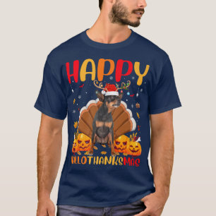 Funny Dog Lover Happy Miniature Pinscher Dog Hello T-Shirt