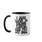 Funny Dog Lover Mug Dog Mum Dog Dad