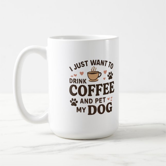 Funny Dog Lover Mug Dog Mum Dog Dad (Left)