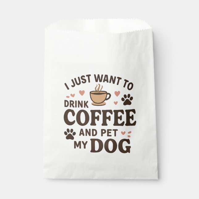 Funny Dog Lover Mug Dog Mum Dog Dad Favour Bag (Front)