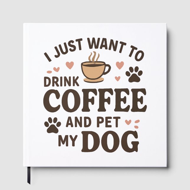 Funny Dog Lover Mug Dog Mum Dog Dad Guest Book (Front)