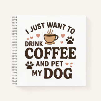 Funny Dog Lover Mug Dog Mum Dog Dad Notebook