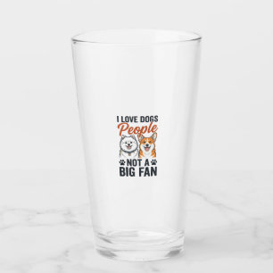 Funny Dog Lover Quote Vintage Engraving Vector Des Glass