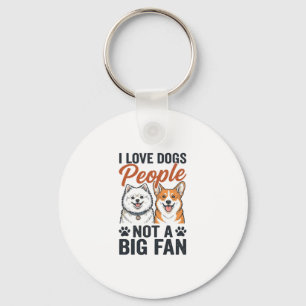 Funny Dog Lover Quote Vintage Engraving Vector Des Key Ring