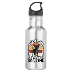 Funny Dog Lover Shirt Vintage Engraving Chihuahua 532 Ml Water Bottle
