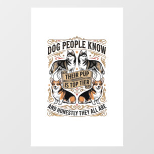 Funny Dog Lover Shirt with Vintage Puppy Debate De