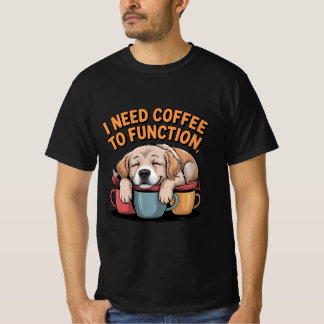 "Funny Dog Lover T-Shirt – Cute Pup Humour Tee"