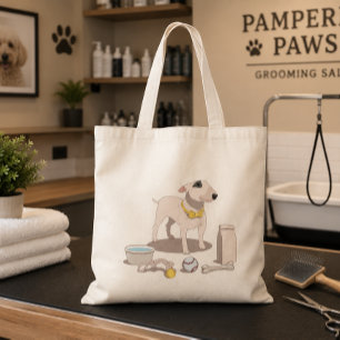 Funny Dog Lover Tote Bag 
