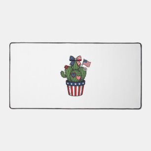 Funny Dog Lover Vintage Engraving Quote Design_1 Desk Mat