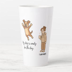 Funny Dog Mom Latte Mug
