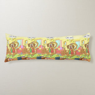 Funny Dog Monkey Body Pillow – A House Full 