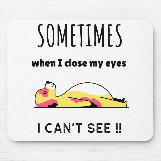 Funny dog mouse pad (Front)