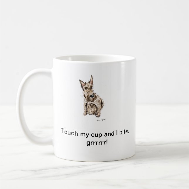 Funny Dog Mug (Left)