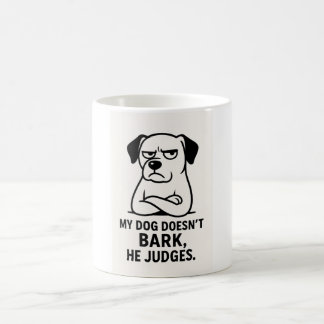 Funny dog mug
