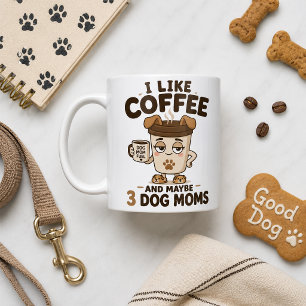 Funny Dog Mum Coffee Mug Gift For Dog Lover Women