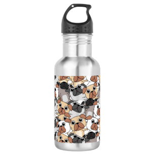 Funny Dog Pattern 532 Ml Water Bottle