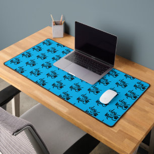 Funny Dog Paw Dog Mum Desk Mat