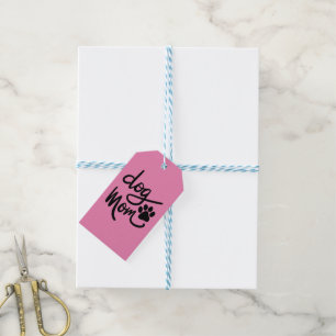 Funny Dog Paw Dog Mum Gift Tags