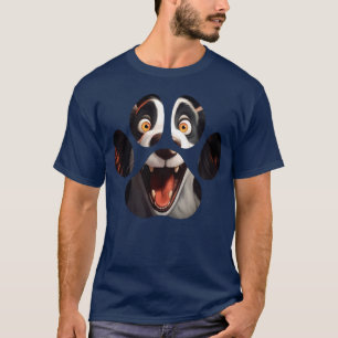 Funny Dog Paw Face T-Shirt