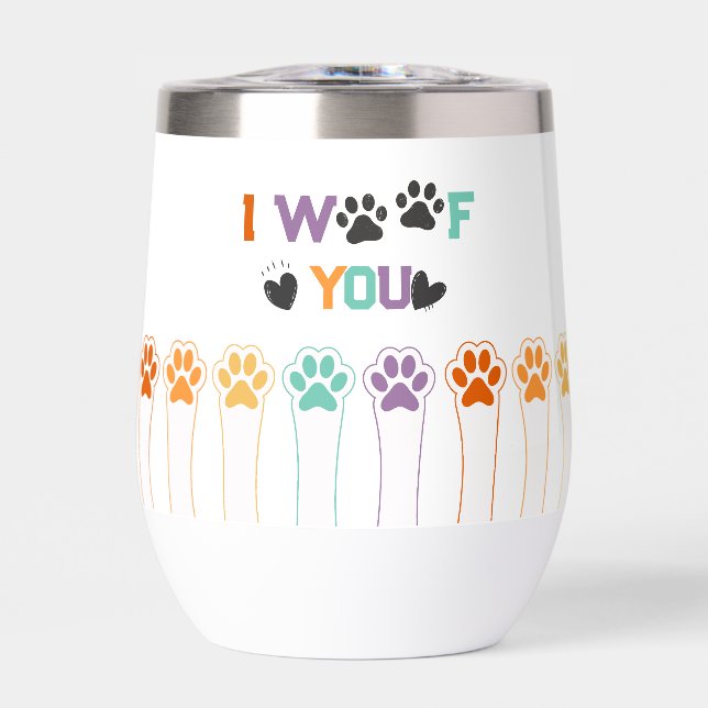 Funny Dog  Paws Lover  (Front)