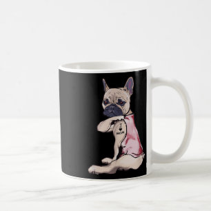 Funny Dog Pitbull I Love Mum Tattoo Gift Mum Women Coffee Mug