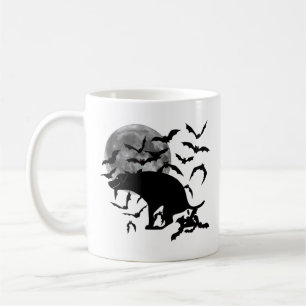 Funny Dog Pooping Bats Coffee Mug