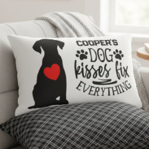 Funny Dog Quote Home Décor Cushion for Pet Lovers 