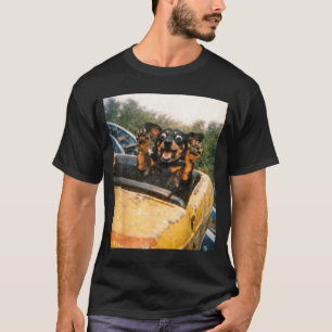 Funny Dog Roller Coaster Meme Silly Graphic T-Shirt