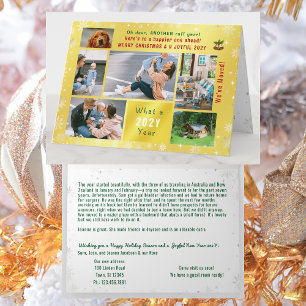 Funny Dog Ruff Year We've Moved 6 Photos Golden Card