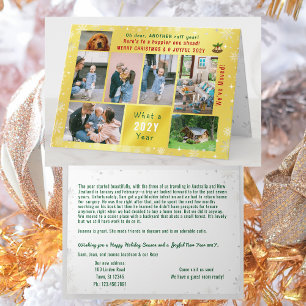 Funny Dog Ruff Year We've Moved 7 Photos Golden Card