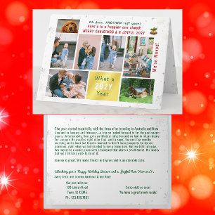 Funny Dog Ruff Year We've Moved New Home 7 Photos Card