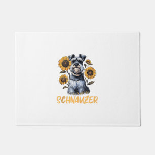 Funny Dog Schnauzer Doormat