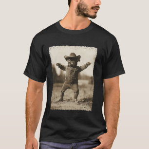 Funny Dog Silly Cowboy French Bulldog T-Shirt