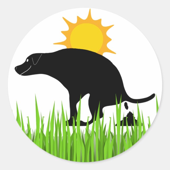 Funny Dog Stickers (Front)