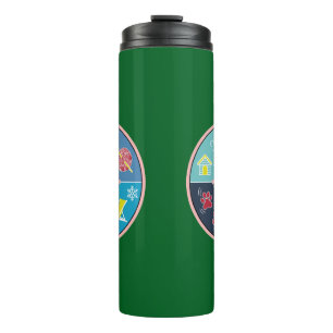 Funny dog thermal tumbler