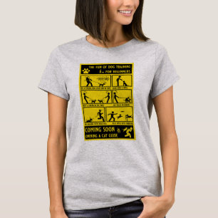 Funny Dog Training Instruction Manual T-Shirt