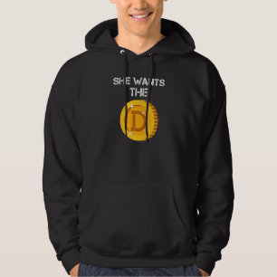 Funny Doge Coin Meme Dirty Joke Hodl Doge She Want Hoodie