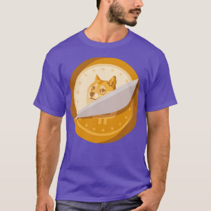Funny Dogecoin Cryptocurrency In Doge We Trust Hod T-Shirt