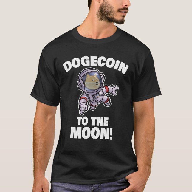 Funny Dogecoin T-Shirt (Front)